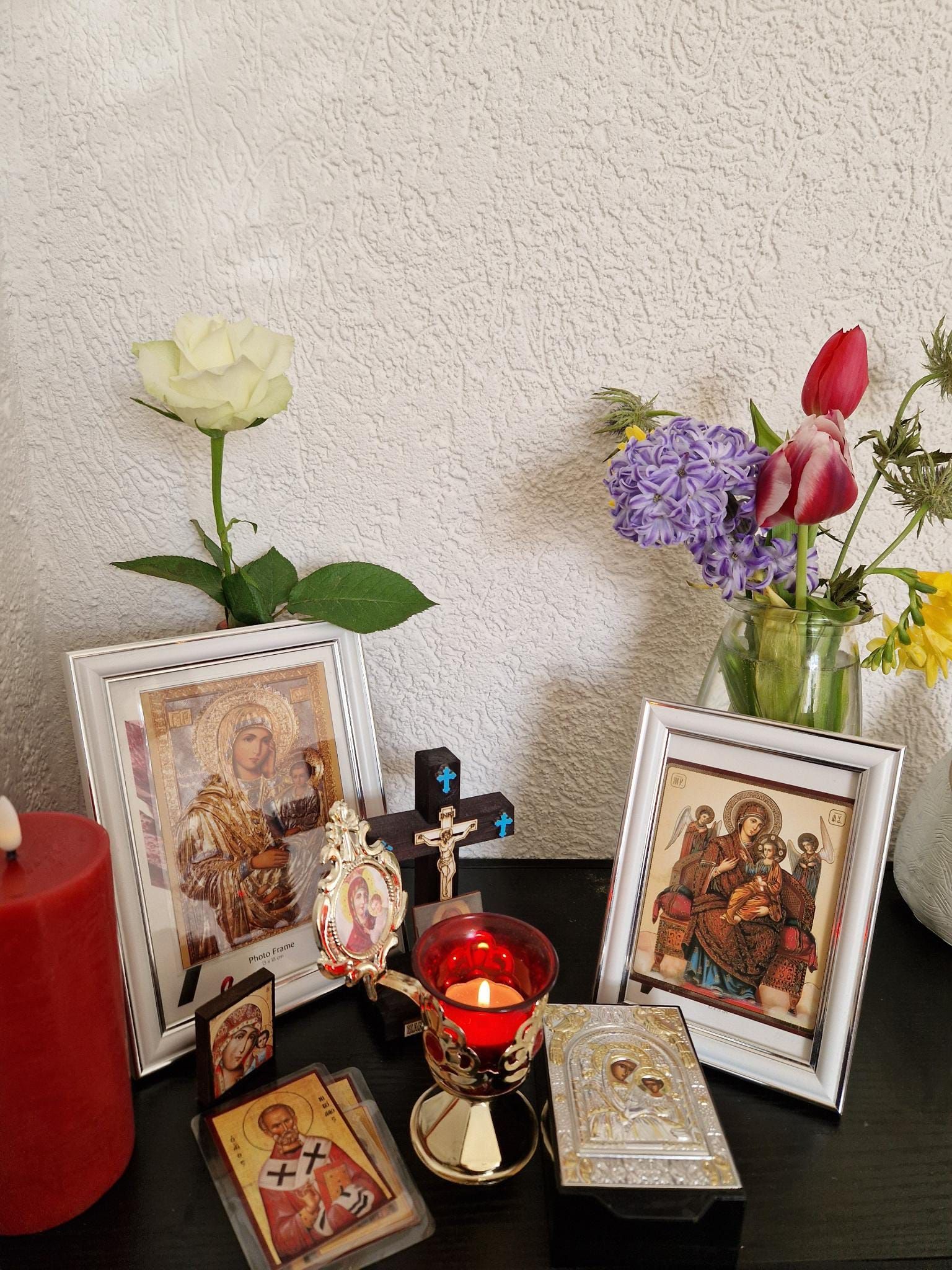 Fotografie cu iconostas