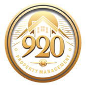 920 Property Management 920 Property Management gold circular logo with stylized house roof and building icons