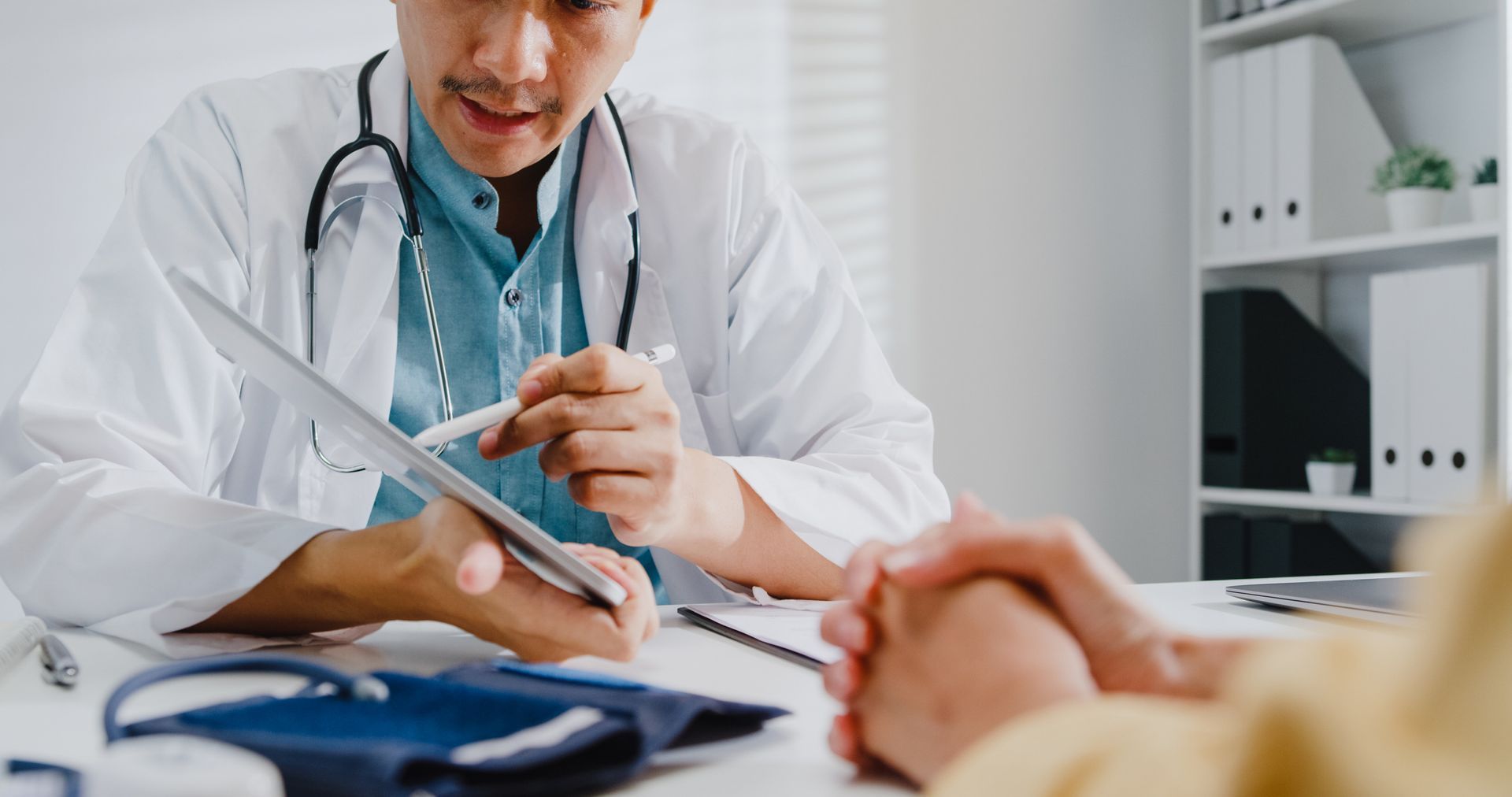 Doctor Is Talking To Patient - San Antonio, TX - La Femme OB/GYN