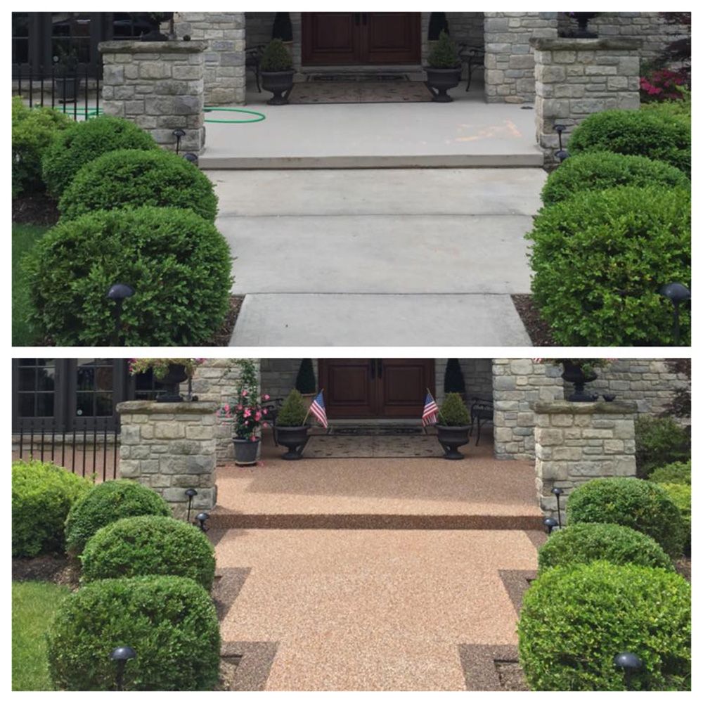 front+porch+and+walkway