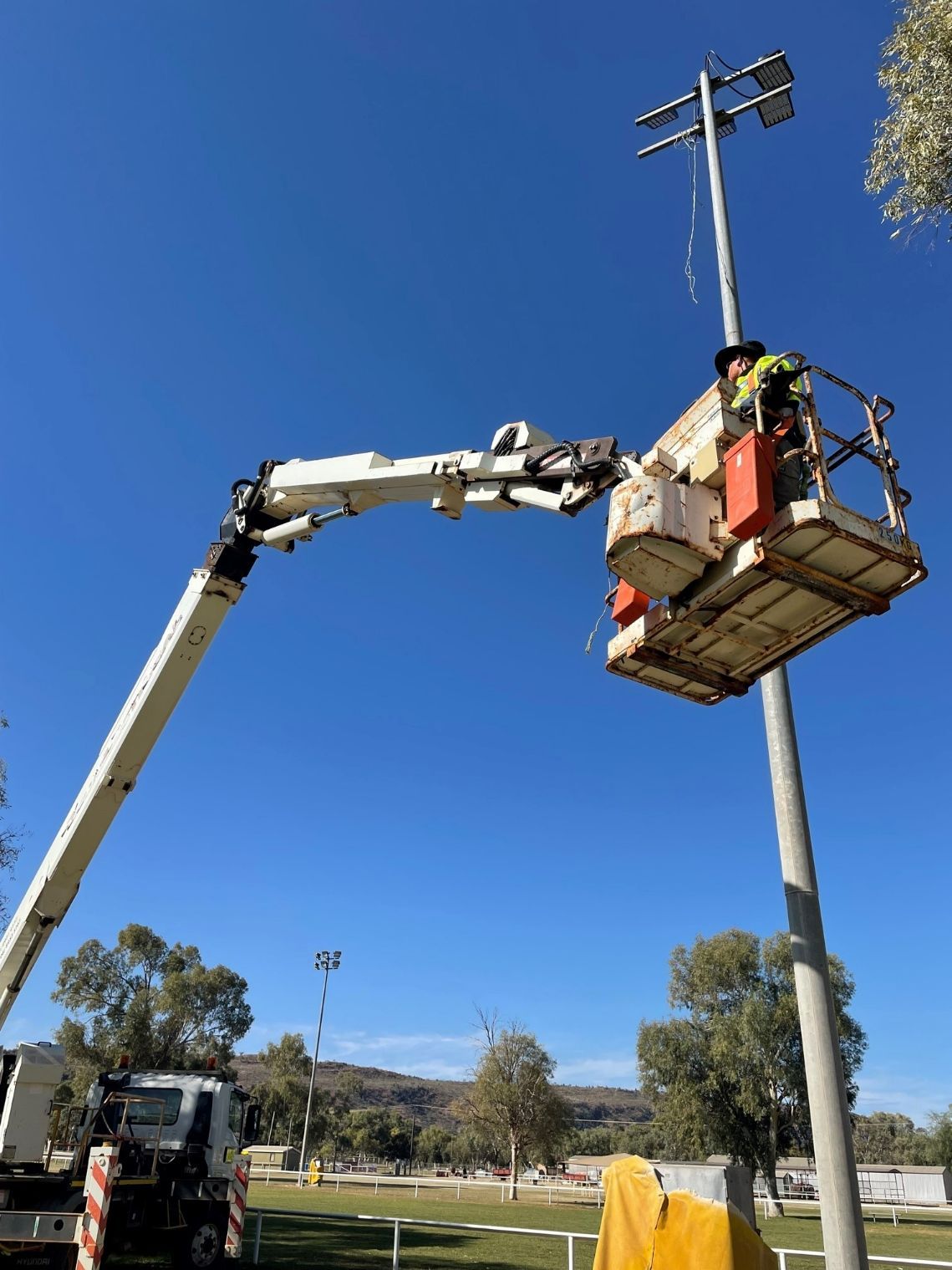 Street Light Repair — Electrical Contractor in Ciccone, NT Street Light Repair — Electrical Contractor in Ciccone, NT