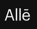 The word alle is written in white on a black background.