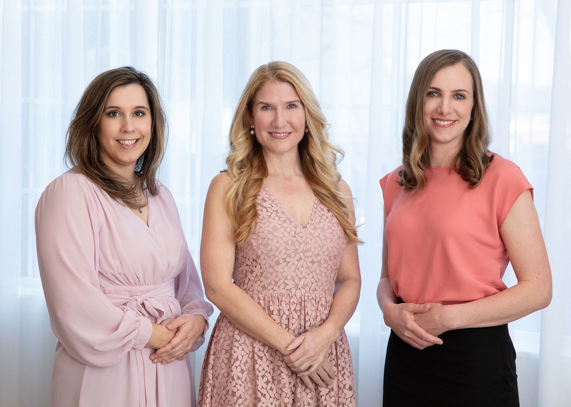 Dr. Mueller and two staff members