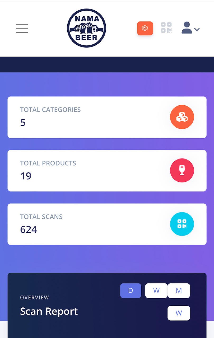 NAMA BEER the TAPLIST app (tap list and menu manager)