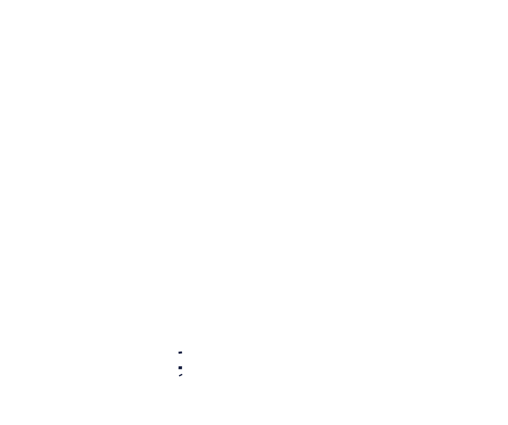 Mostly blank white image with two small black dots near the lower left.