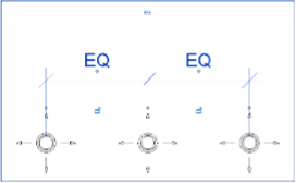 White slide with blue “EQ” labels and small schematic diagrams on the left, center, and right.