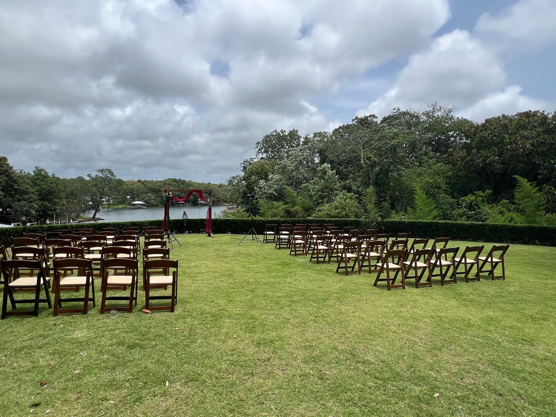 This is a View of our Waterfront Wedding Venue Elegance on the Bayou. Thank You for considering us over The Vebue at Beach Weekend , The Alice, The Place on Beal, The Event Room, Live Oak Plantation, Laurel Hill Farm, The Chapel of 30A, Gulf Beach Wedding, Watervue at Brooks Street