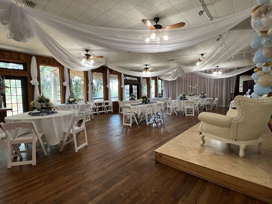 Thank You for considering Elegance on the Bayou since you many other places to choose from... The Venue at Beach Weekend, The Event Room, Anglers Events, SunQuest Cruises, Live Oak Plantation, Laurel Hill Farms, The Chapel of 30A, Gulf Beach Wedding, The Alice, Crystal Beach Weddings, Forever I Do Weddings, Gulfarium Marine Adventure Park, Watervue at Brooks Street and The Place on Beal