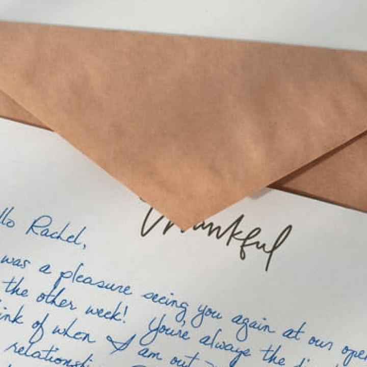 Rustic Buffalo Gift Card Letter
