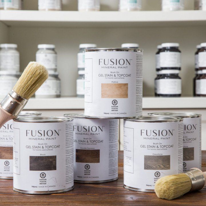 Fusion Mineral Paint Gel Stain & Topcoat