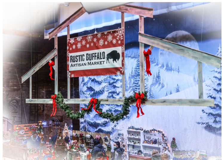 Rustic Buffalo Snowy Bazaar