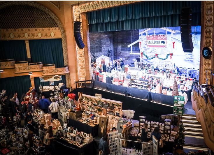 Rustic Buffalo Snowy Bazaar