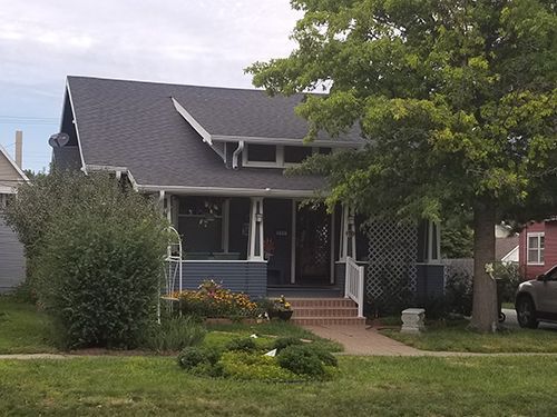 House with Asphalt Roof