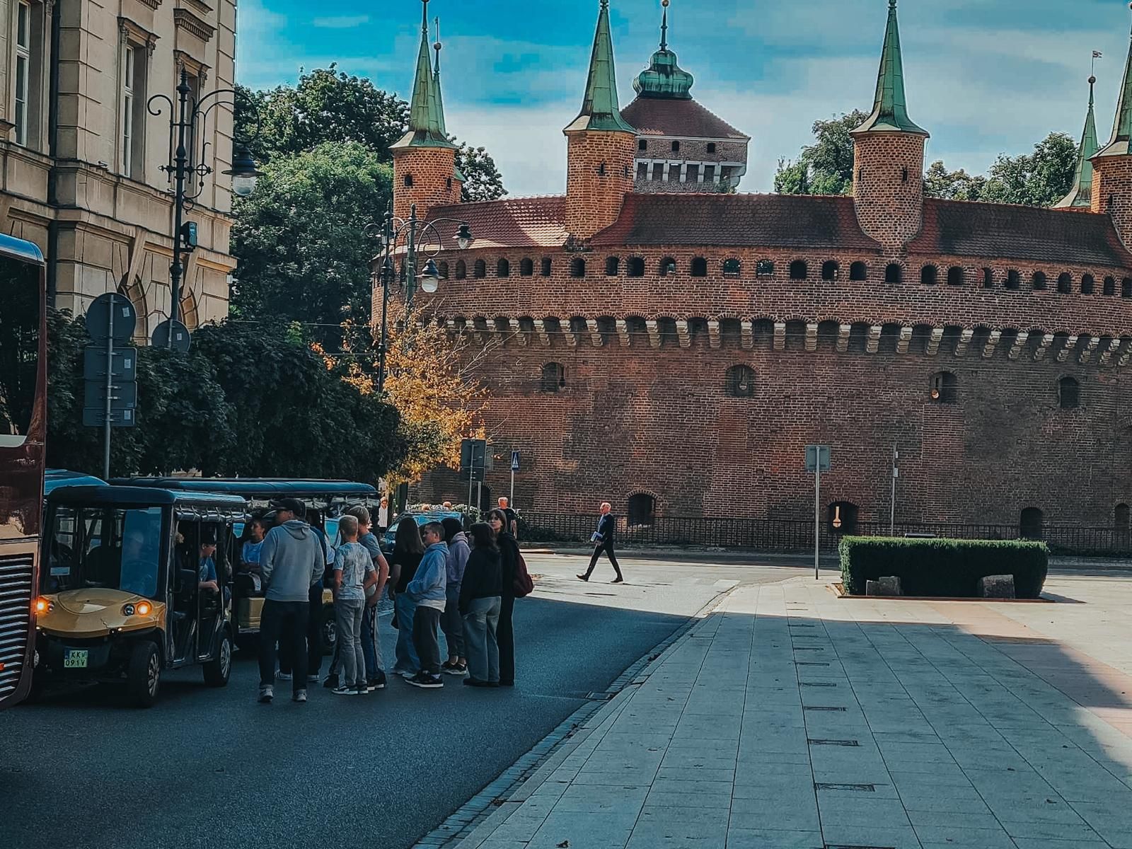 Kraków City Tour group pick up near Barbican