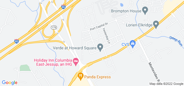 Map of business location