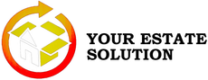 Logo reading &ldquo;Your Estate Solution&rdquo; with a circular red-orange arrow around a house icon