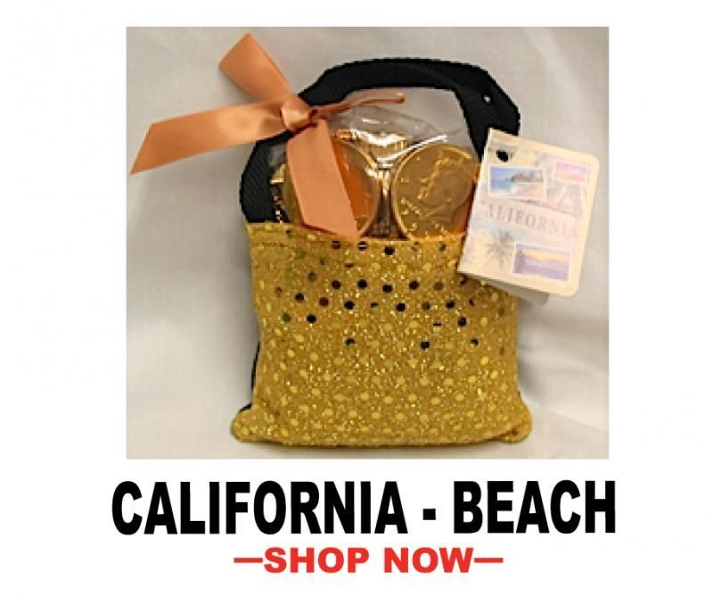 California-Beach souvenir sweets shop now