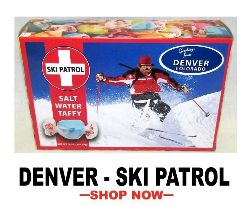 Denver-Ski Patrol souvenir sweets shop now