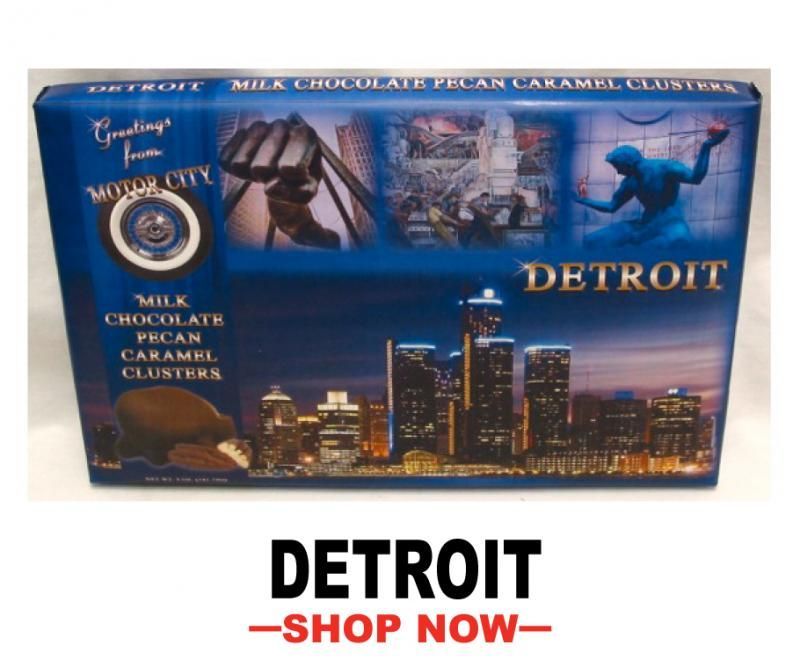 Detroit souvenir sweets shop now