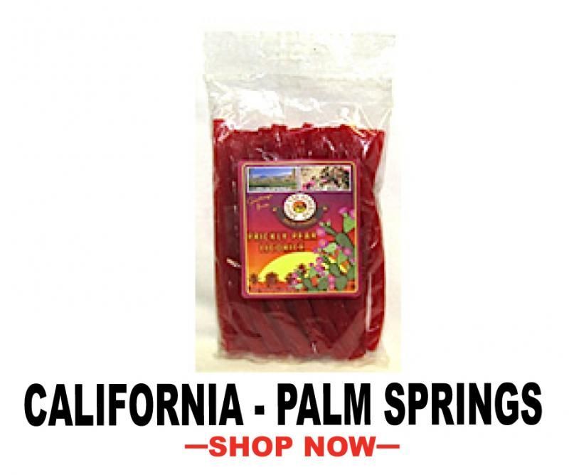 California-Palm Springs souvenir sweets shop now