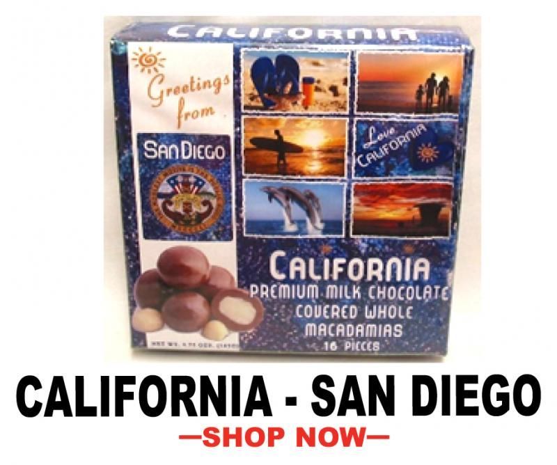 California-San Diego souvenir sweets shop now