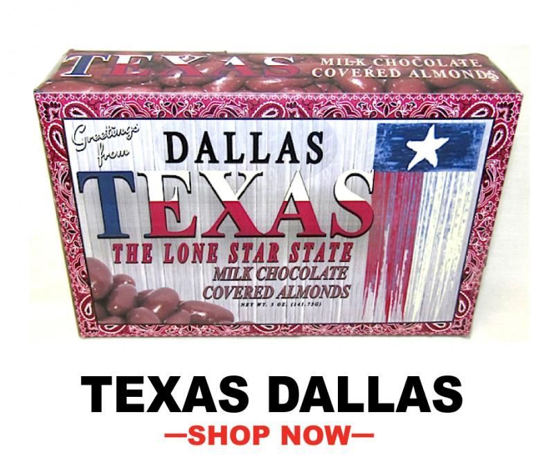 Dallas Texas souvenir sweets shop now