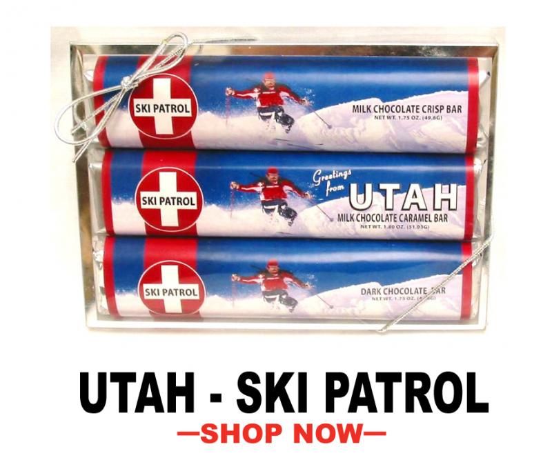 Utah Ski Trip souvenir sweets shop now