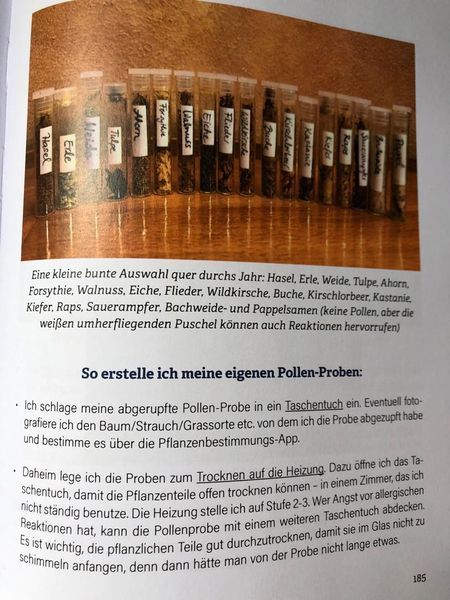 So erstelle ich mein eigenes Pollen-Set Pollen-Proben zum Testen selbst erstellen, eigenes Pollen-Set zusammenstellen, Pollen-Set zum kinesiologschen Testen, Pollen-Set zur Biophotonenbehandlung selbst erstellen