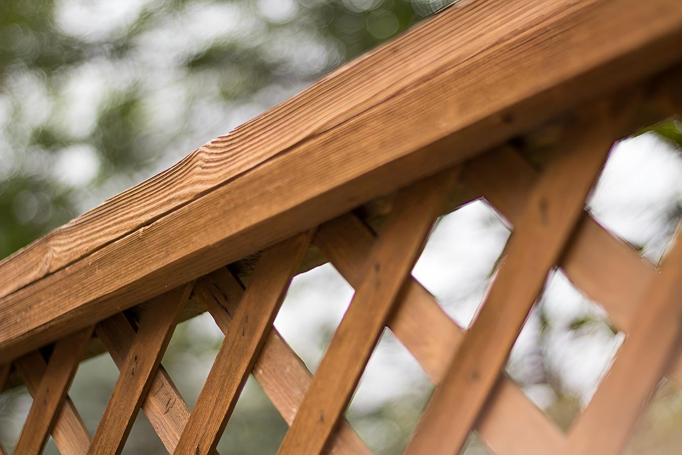 A Close Up of a Wooden Railing With a Lattice Design — 2 Deadly Timber & Lattice in Mackay, QLD