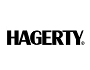 Hagerty logo in bold, sans-serif font.