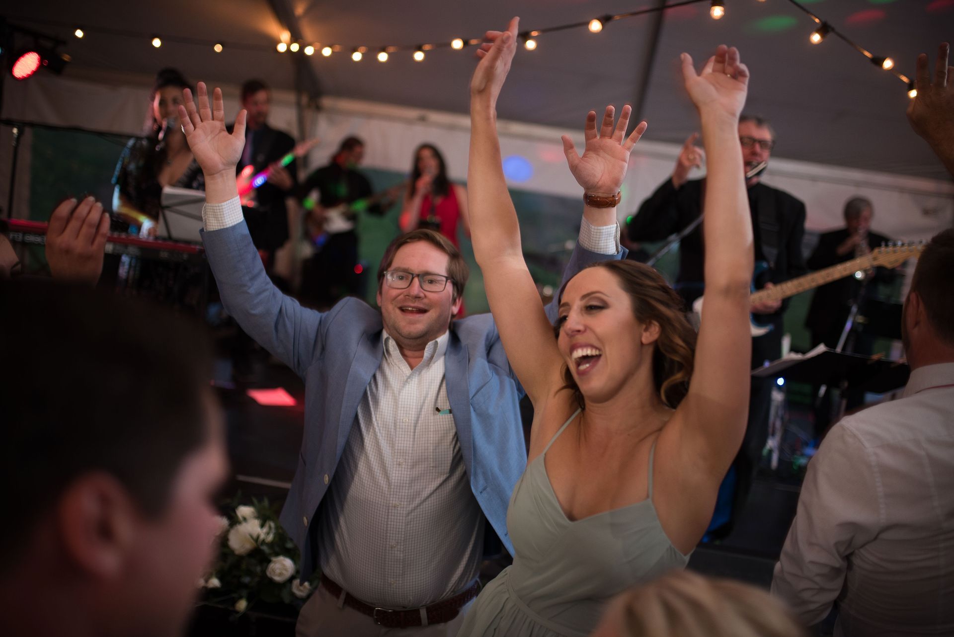 couple dancing together