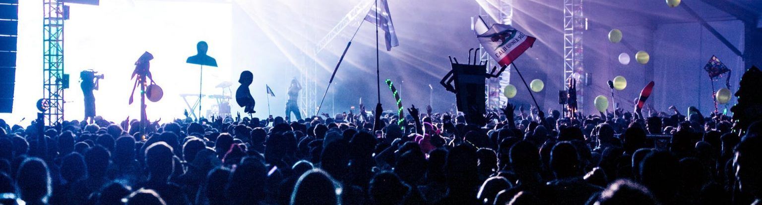 Concert at night