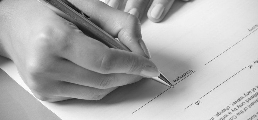 Signing Document - Legal Services Northern Territory