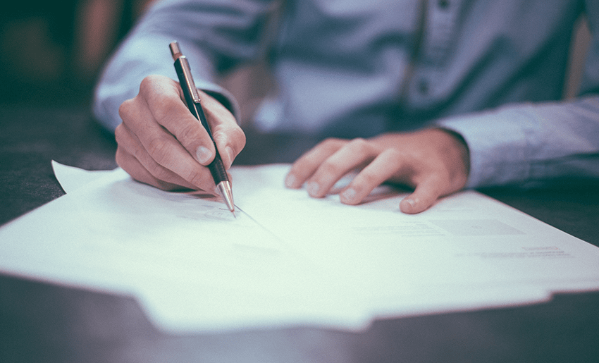 Lawyer Signing Document - Legal Services Northern Territory