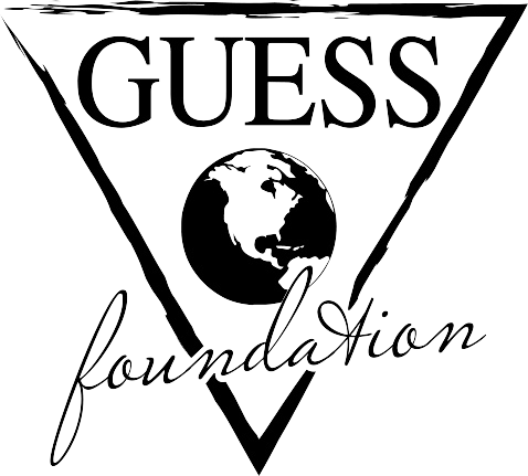 Guess foundation black and white logo