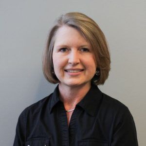 Headshot of Kristi Grounder with the Children's Diabetes Foundation.