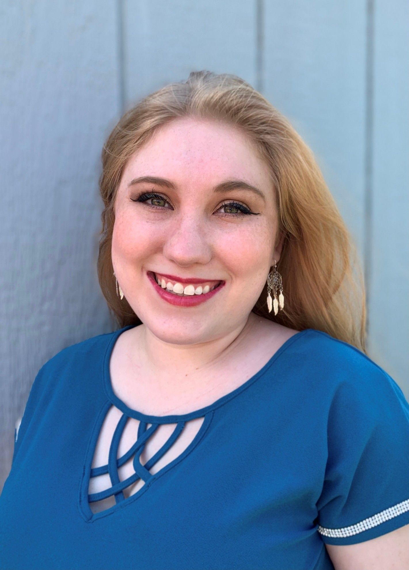 Blog author Kerry McCawley smiling