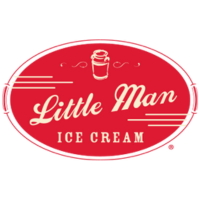 Logo for Little Man Ice Cream.