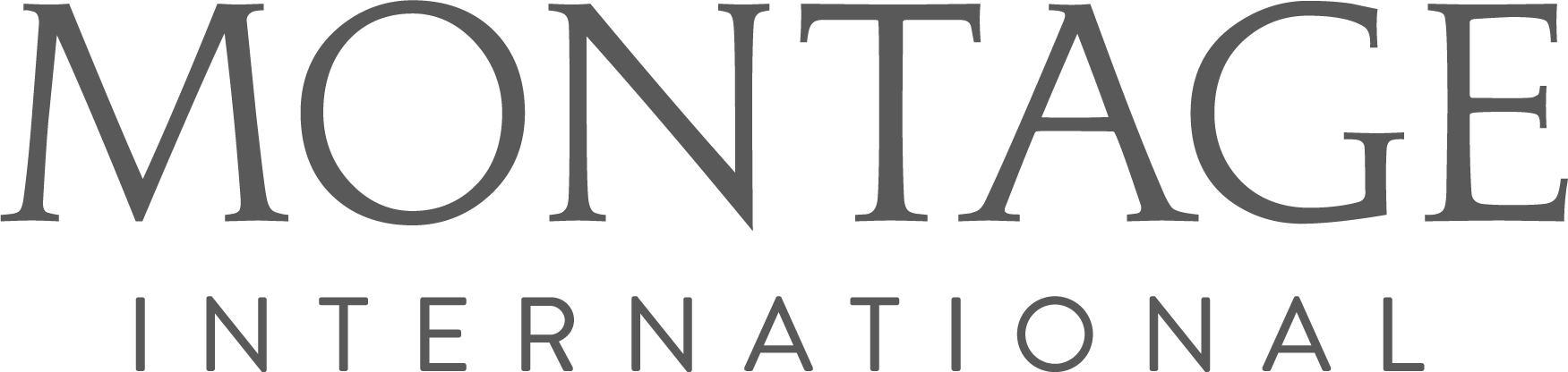 gray montage international logo