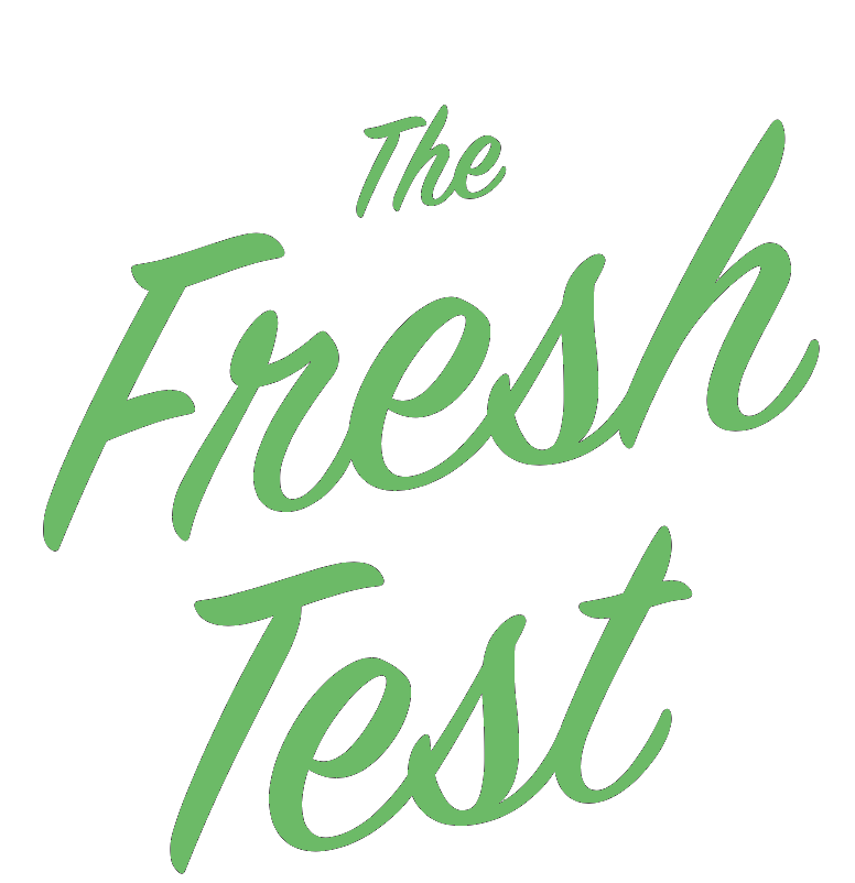 Green logo for The Fresh Test