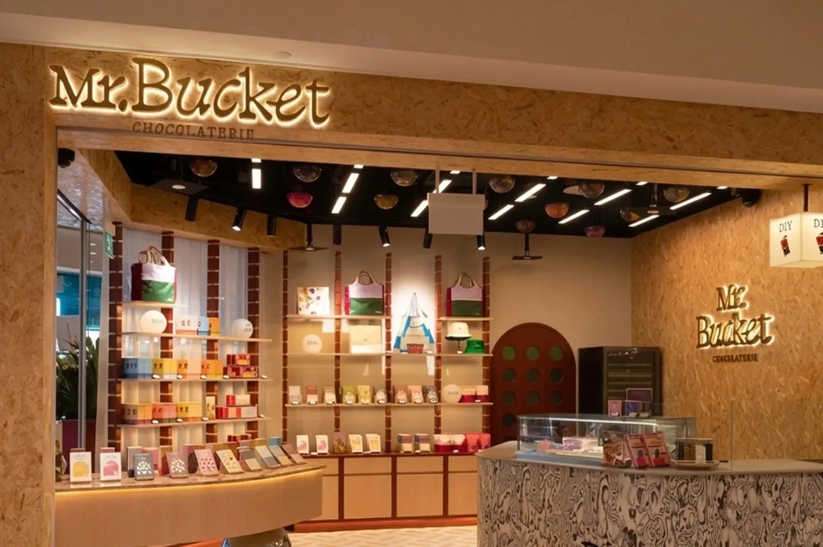 The storefront of