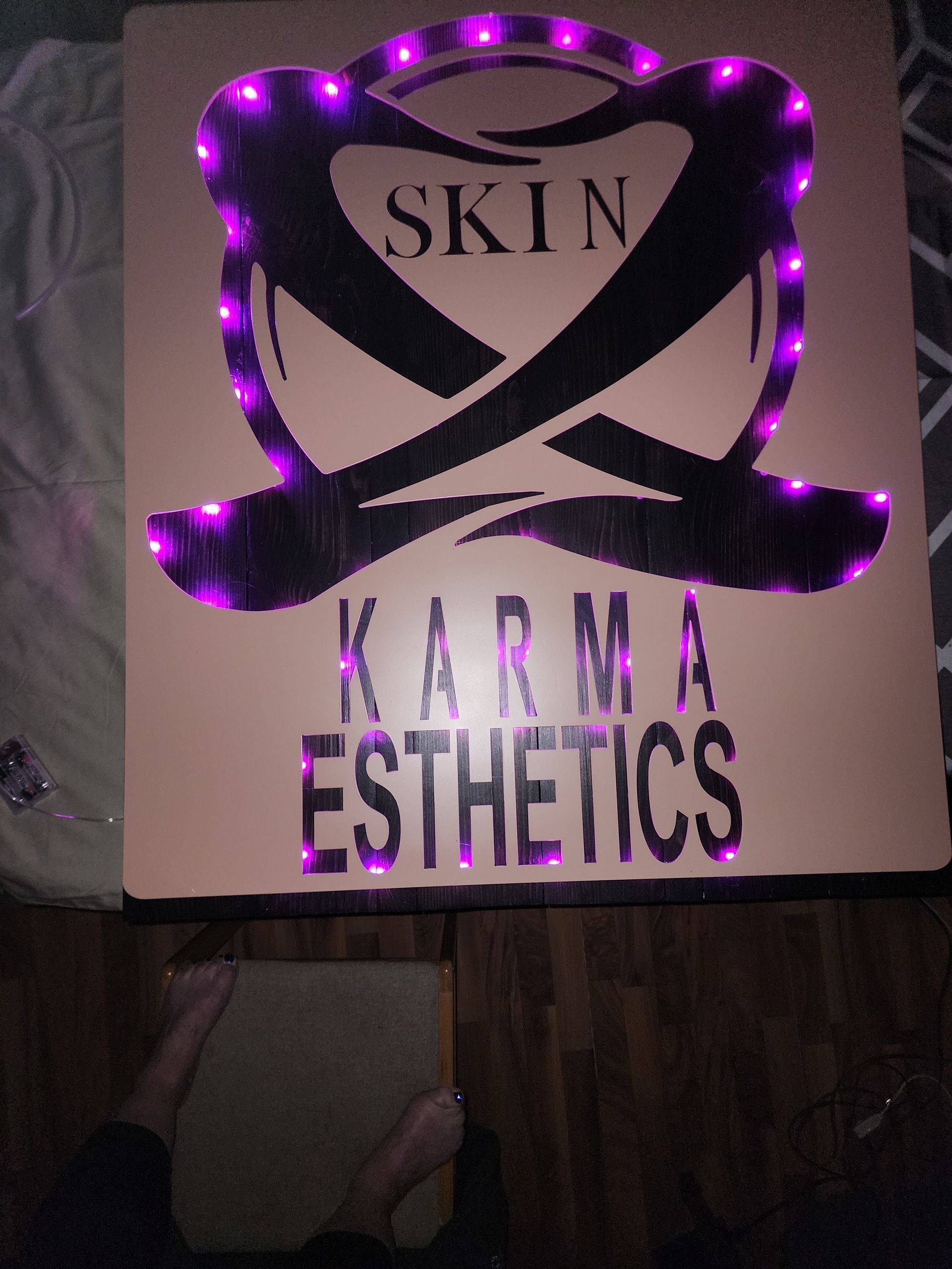 Illuminated sign for 