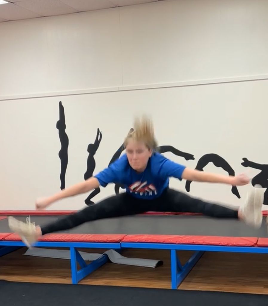 Young gymnast