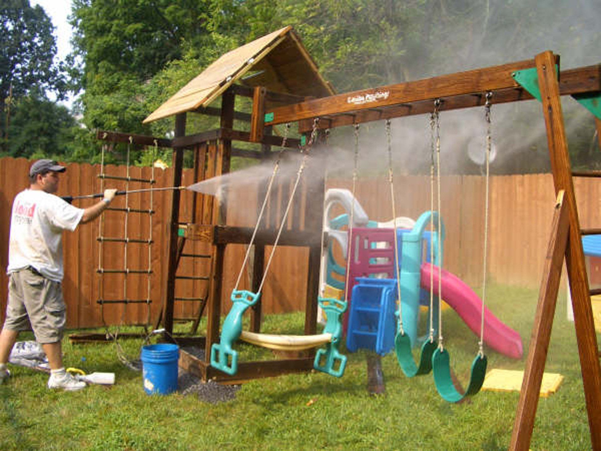 Image of  of power washing