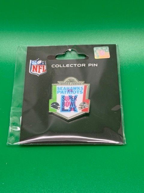 Seattle Seahawks vs New England Patriots - Super Bowl LX 2026 Celebration PIN