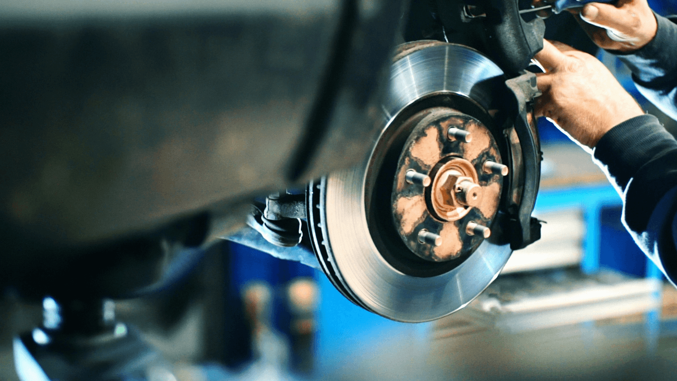 a brake repair job