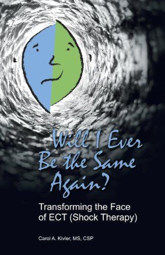 Split blue-green face over a swirling black-and-white background, with title “Will I Ever Be the Same Again?”