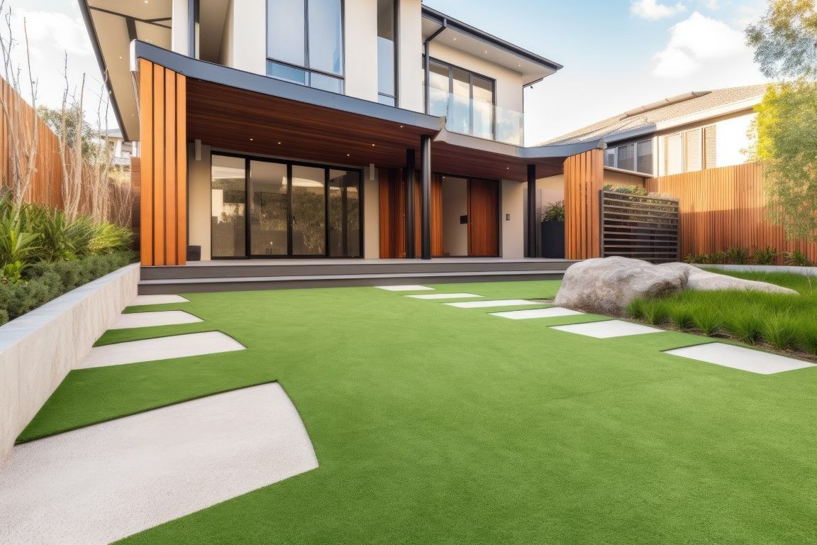 An image of Residential Artificial Grass Installation in Citrus Heights CA
