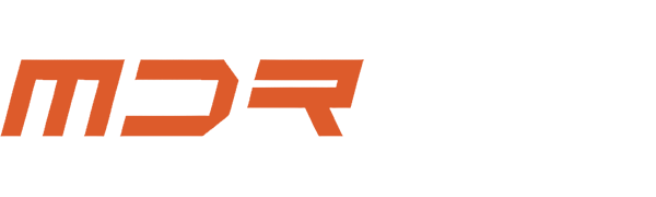 Meade Dumpster Rental logo in orange and black with bold white “DUMPSTER” text