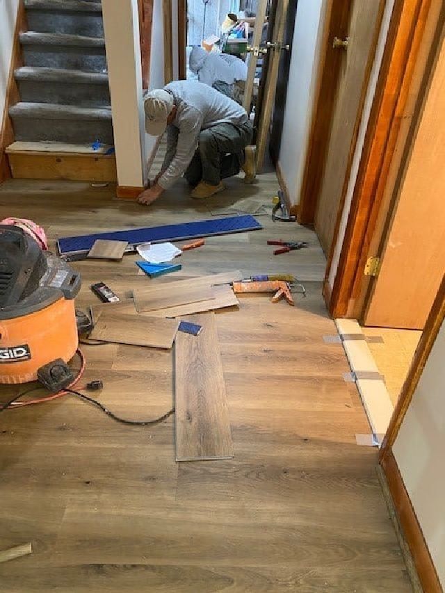 Replacing an Old Floor — Waterbury, CT — Armend's Painting and Home Improvement